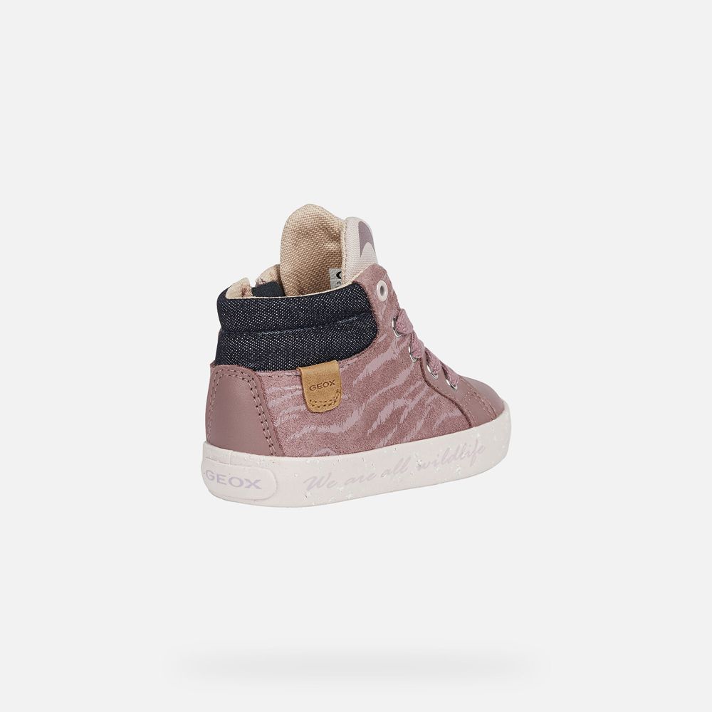 Geox Sneakers Pink Kilwi Girl - Geox Baby Shoes - GAHQCN253